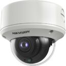 Hikvision DS-2CE59U7T-AVPIT3ZF TurboHD 4K Ultra-Low Light Vandal Dome Analog Camera, 2.7-13.5mm Motorized Varifocal Lens, White
