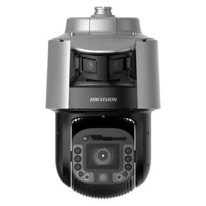 Hikvision DS-2SF8C442MXG-ELW/26(F0) Value Series TandemVu 4MP PTZ Camera, 42x Optical Zoom Lens, Silver/Black