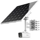Hikvision DS-2XS6A47G1/P-IZSC36S80 AcuSense 4MP LPR Bullet Solar Power IP Camera Kit with IP66 and WDR, 2.8-12mm Focal Lens