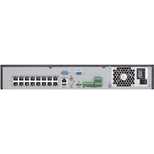 Hikvision DS-7716NI-I4/16P 12MP 16-Channel Embedded Plug-and-Play NVR, 16TB HDD