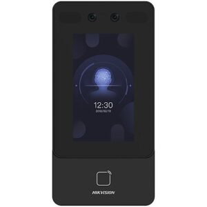 Hikvision DS-K1T342DWX Value Series MinMoe Facial Recognition Terminal with LCD Touch Screen, 2MP Wide-Angle Lens, Black