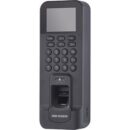 Hikvision DS-K1T804BMFO-STD Value Series Fingerprint Access Control Terminal, M1 Card, LCD Display, Black