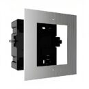 Hikvision DS-KD-ACF1/S 1-Module Flush Mount Brackets for Modular Door Station, Stainless Steel