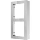 Hikvision DS-KD-ACW2/S 2-Module Surface Mount Accessory for DS-KD8003-IMEx, Stainless Steel