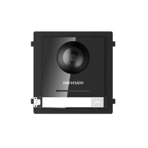 Hikvision DS-KD8003-IME1 2MP Video Intercom Module Door Station with Fisheye Camera, Bare Module, Black