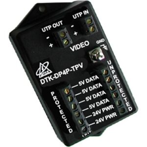 DITEK DTK-DP4PTPV PTZ Camera Surge Protector for Twisted Pair Wiring