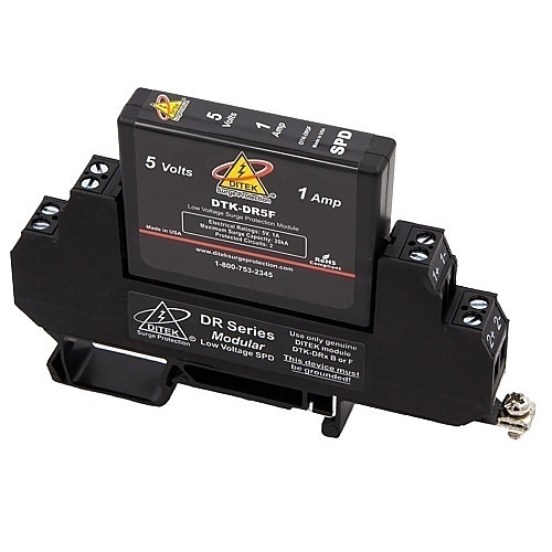 DITEK DTK-DR5FM Power Supply, 5V, 1A DIN Rail Module