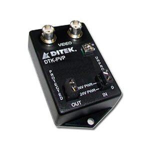 DITEK DTK-PVP27B Fixed Camera Surge Protector for Coax