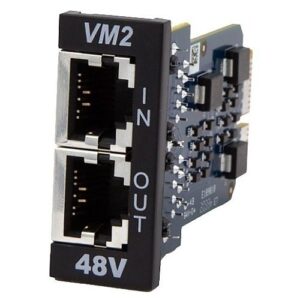 DITEK DTK-VM2M48 VM2 Series 48V Rapid-Replacement Surge Protection Module with RJ45 Connections