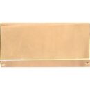 Alarm Controls DUC-4B 600D Magnetic Lock Dress-Up Cover, Polished Brass