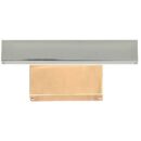 Alarm Controls DUC-5B 600DLB Magnetic Lock Dress-Up Cover, Polished Brass