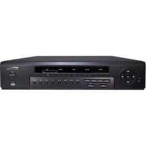 Speco DVR82HD4TB 2-Channel 1080p HD-SDI and 8-Channel D1 Resolution Hybrid DVR, 4TB HDD, Black