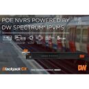 Digital Watchdog DW-BJCX8T-LX Blackjack CX 4K 16-Channel PoE NVR with Virtual Channels, 80Mbps, Linux OS, 8TB HDD