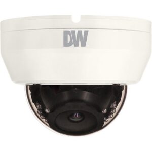 Digital Watchdog DWC-D3263WTIR Star-Light 2.1MP 1/3" Universal HDoC Indoor IR Dome Camera, 2.8-12mm Varifocal Lens, White
