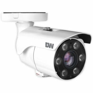 Digital Watchdog DWC-MPB45WI650TW 5MP IP Outdoor Network Bullet Camera, 6-50mm Varifocal Lens, IR, White