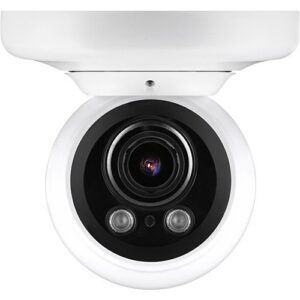 Digital Watchdog DWC-MPVA2WI28T MEGApix IVA+ 2.1MP IR Vandal Ball IP Camera, 2.8mm Fixed Lens, White