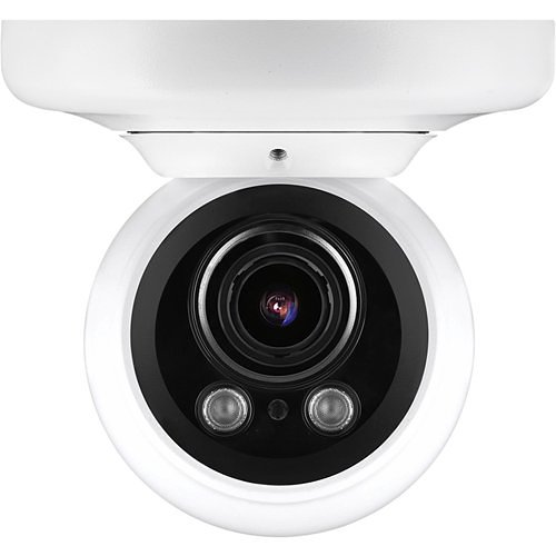 Digital Watchdog DWC-MPVA2WI28T MEGApix IVA+ 2.1MP IR Vandal Ball IP Camera, 2.8mm Fixed Lens, White