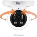 Digital Watchdog DWC-MPVA5WiAT MEGApix IVA+ 5MP IR Vandal Ball IP Camera, 2.7-13.5mm Varifocal Lens, White