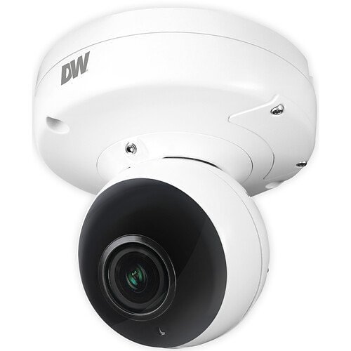 Digital Watchdog DWC-MPVD8WI28TW MEGApix IVA+ 4K IR Vandal Ball IP Camera, 2.8mm Fixed Lens, White