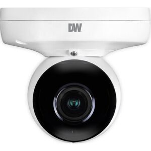 Digital Watchdog DWC-MPVD8WIATW MEGApix IVA+ 4K IR Vandal Ball IP Camera, 2.7-13.5mm Varifocal Lens, White