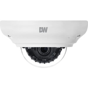 Digital Watchdog DWC-MV72Wi28ATW MEGApix 2.1MP Ultra-Low Profile IR Dome IP Camera with IVA and Built-In Microphone, 2.8mm Fixed Lens, White