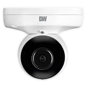 Digital Watchdog DWC-MVD8WI28TW MEGApix IVA 4K IR Vandal Ball IP Camera, 2.8mm Fixed Lens, White