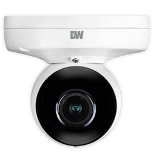 Digital Watchdog DWC-MVD8WIATW MEGApixIVA 4K IR Vandal Ball IP Camera, 2.7-13.5mm Varifocal Lens, White