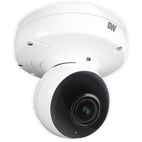 Digital Watchdog DWC-MVD8WIATW MEGApixIVA 4K IR Vandal Ball IP Camera, 2.7-13.5mm Varifocal Lens, White