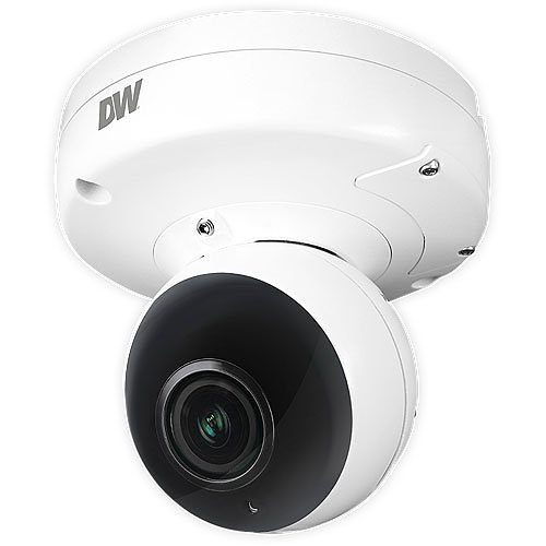 Digital Watchdog DWC-MVD8WIATW MEGApixIVA 4K IR Vandal Ball IP Camera, 2.7-13.5mm Varifocal Lens, White