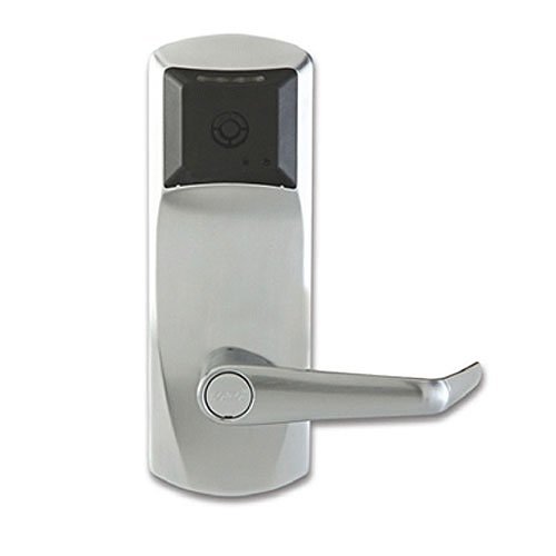 Keyscan E79N1151LLKF20626 Keyscan E79 E-Plex 7900 Wireless Cylindrical Lock with MIFARE BLE, Door Sensing Input and Dual Handed, Satin Chrome