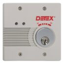 Detex EAX-2500S Surface Mount Alarm AC Powered, Gray