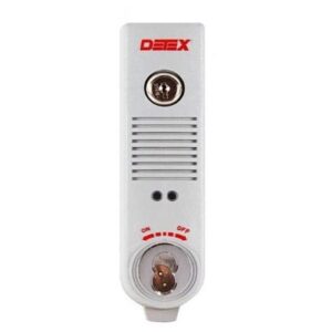 Detex EAX-500XIC7 Battery Powered Exit Door Alarm 7-Pin IC Cylinder Housing, Core Not Included