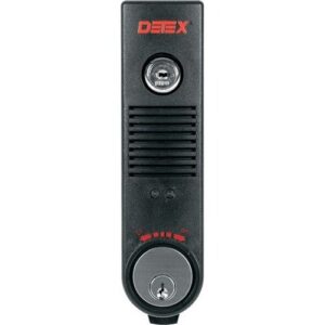 Detex EAX-500BK Battery Powered Door Alarm, Black