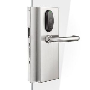 SALTO KS XS4 Original Glass Door DIN Electronic Lock, Mifareble, Right Hand EB650UGDIM0RHY