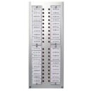 Mircom EC-240A Central Monitoring Panel 40 LED Annunciator Panel with Directory