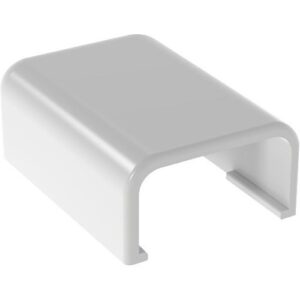 Panduit ECF3WHE Surface Raceway, LD3 End Cap Fitting, White