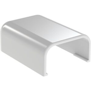 Panduit ECF5WHE Cable Management End Cap, White