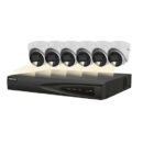 Hikvision EKI-K82T46H Surveillance Kit with (1) 8-Channel 4K NVR 2TB and (6) 4MP Turret Cameras with 2.8mm Lens