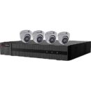 Hikvision EKT-K41T24 Value Express TurboHD 5-Piece Kit, (1) ERT-K2041 DVR, (4) ECT-T12F2 2MP Cameras