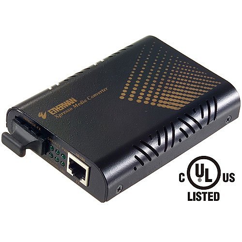 EtherWAN EL100 Fast Ethernet to Fiber Media Converter, 10/100BASE-T(X) to 100BASE-FX