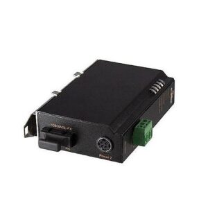 EtherWAN EL1032T-10B Industrial 10/100BASE-TX to 100BASE-FX Media Converter with PoE/PSE