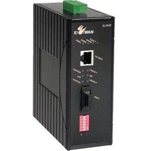 EtherWAN EL1141-20B EL1141 Series Hardened-grade Fast Ethernet to Fiber Media Converter