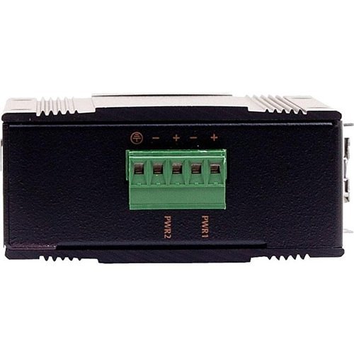 EtherWAN EL2242-V1B Hardened Gigabit PoE to 100/1000BASE-X SFP Media Converter