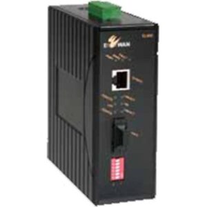 EtherWAN EL900-A-C-1-A EL900 Series Hardened 10/100BASE-TX to 100BASE-FX Media Converter
