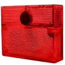 ELK SL1R Weather Resistant Strobe Light, 12VDC, 2-Wire, Red Lens
