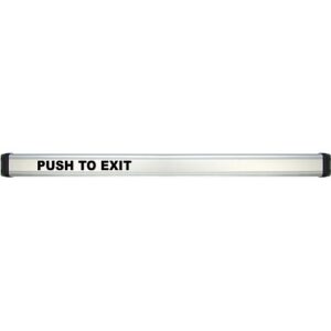 Securitron EMB-CL Electromechanical Exit Bar, 36", Clear Anodized