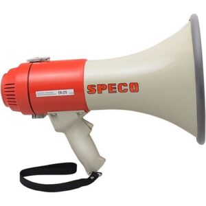 Speco ER-370 Technologies 16w Deluxe Megaphone with Siren