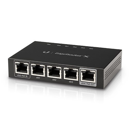 Ubiquiti ER-X Gigabit Router with Advanced Network Management and Security Features