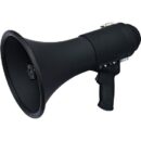 Speco ER370B 16W Deluxe Megaphone with Siren, Matte Black