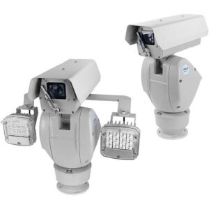 Pelco ES6230-12P Espirit Enhanced Series 2MP Outdoor PTZ Box IP Camera, Pressurized with Wiper, 4.3-129mm Lens